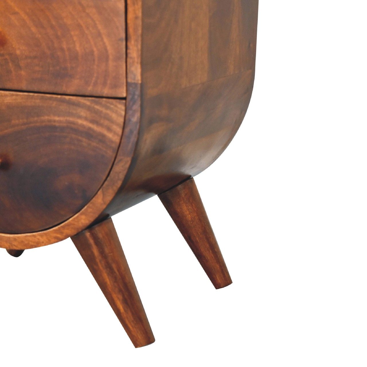 Split - Bedside Table - Chestnut - The Sleep Loft - Online Mattress Showroom NYC