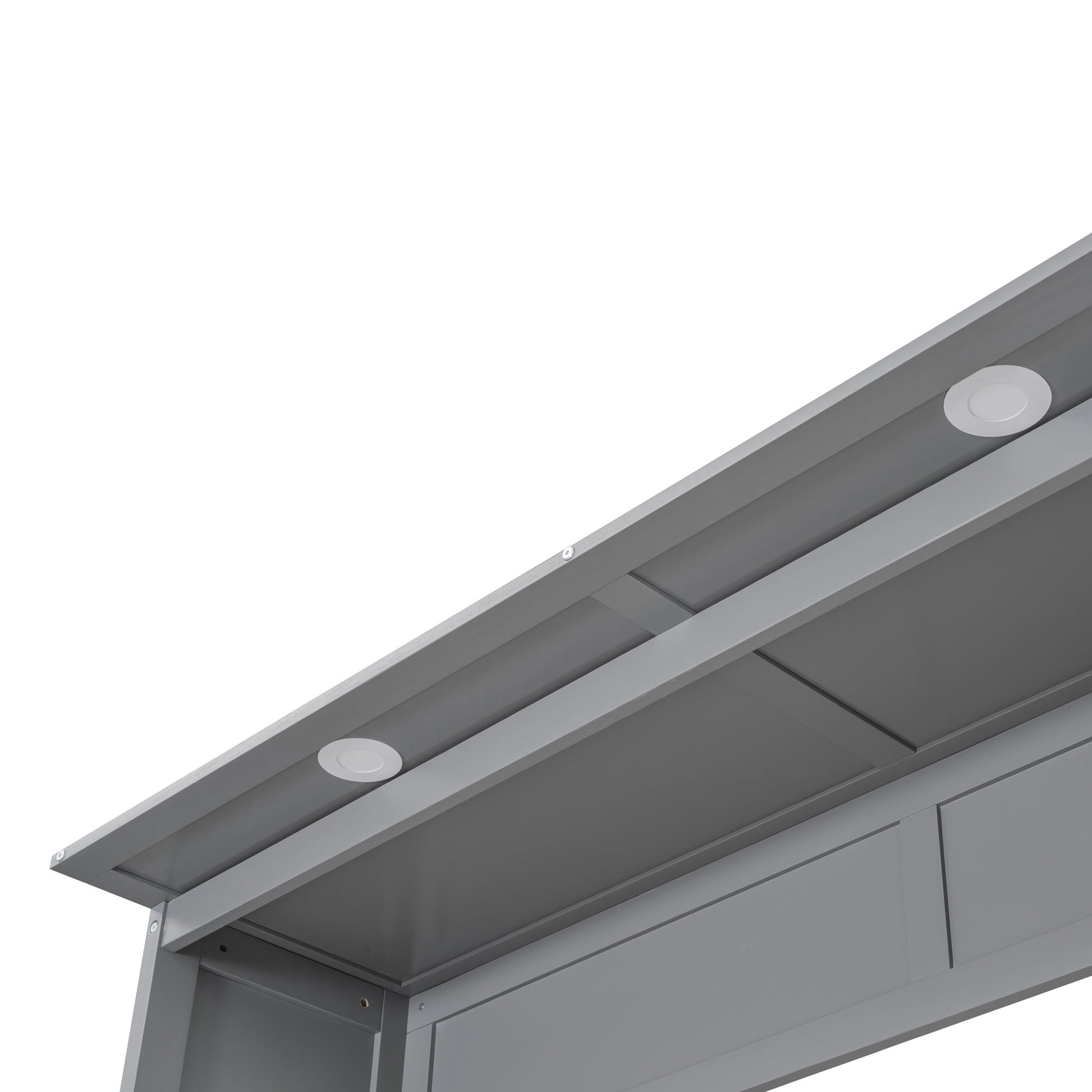 Murphy Wall Bed With Shelves, Drawers And LED Lights - The Sleep Loft - Online Mattress Showroom NYC