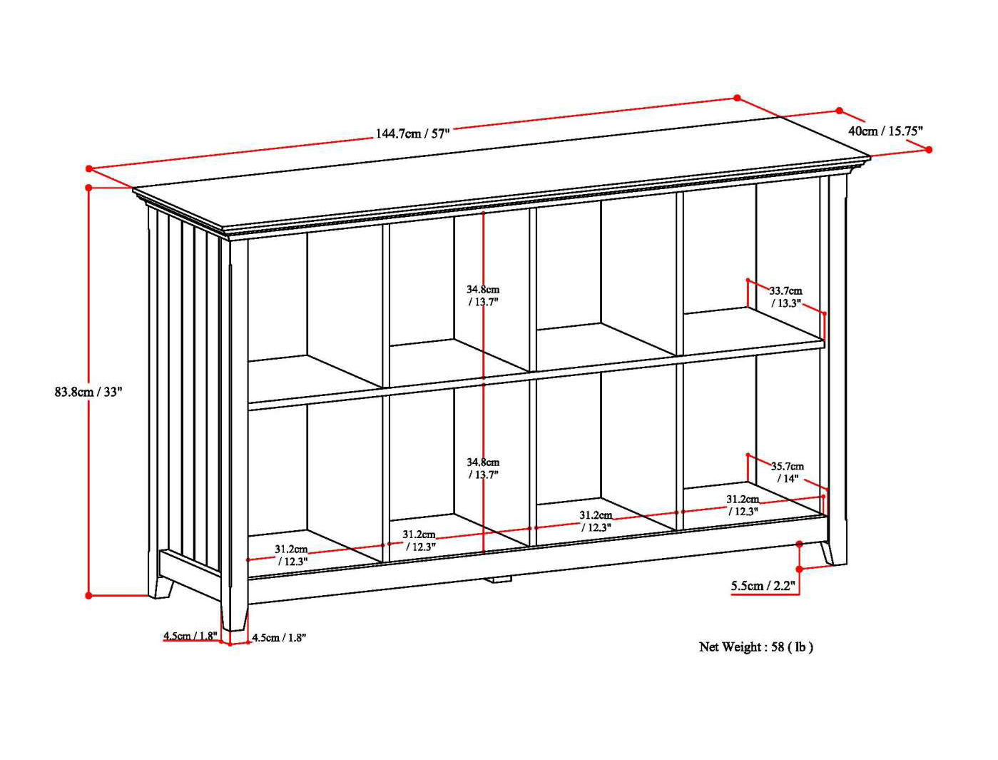 Acadian - Handcrafted Cube Storage - The Sleep Loft - Online Mattress Showroom NYC