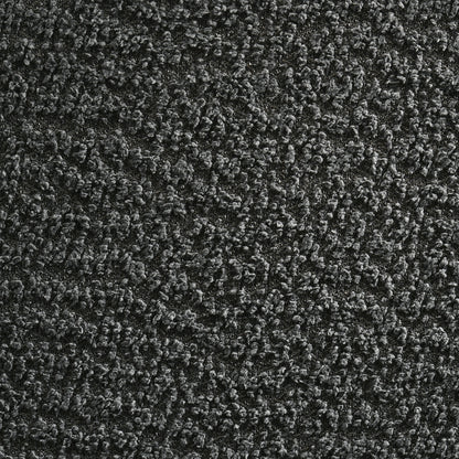 Mesa Boucle Upholstered Tufted Accent Bench Charcoal
