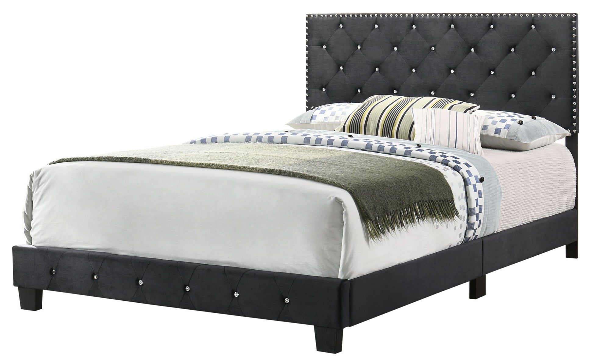 Luxurious Upholstered Bed - The Sleep Loft - Online Mattress Showroom NYC