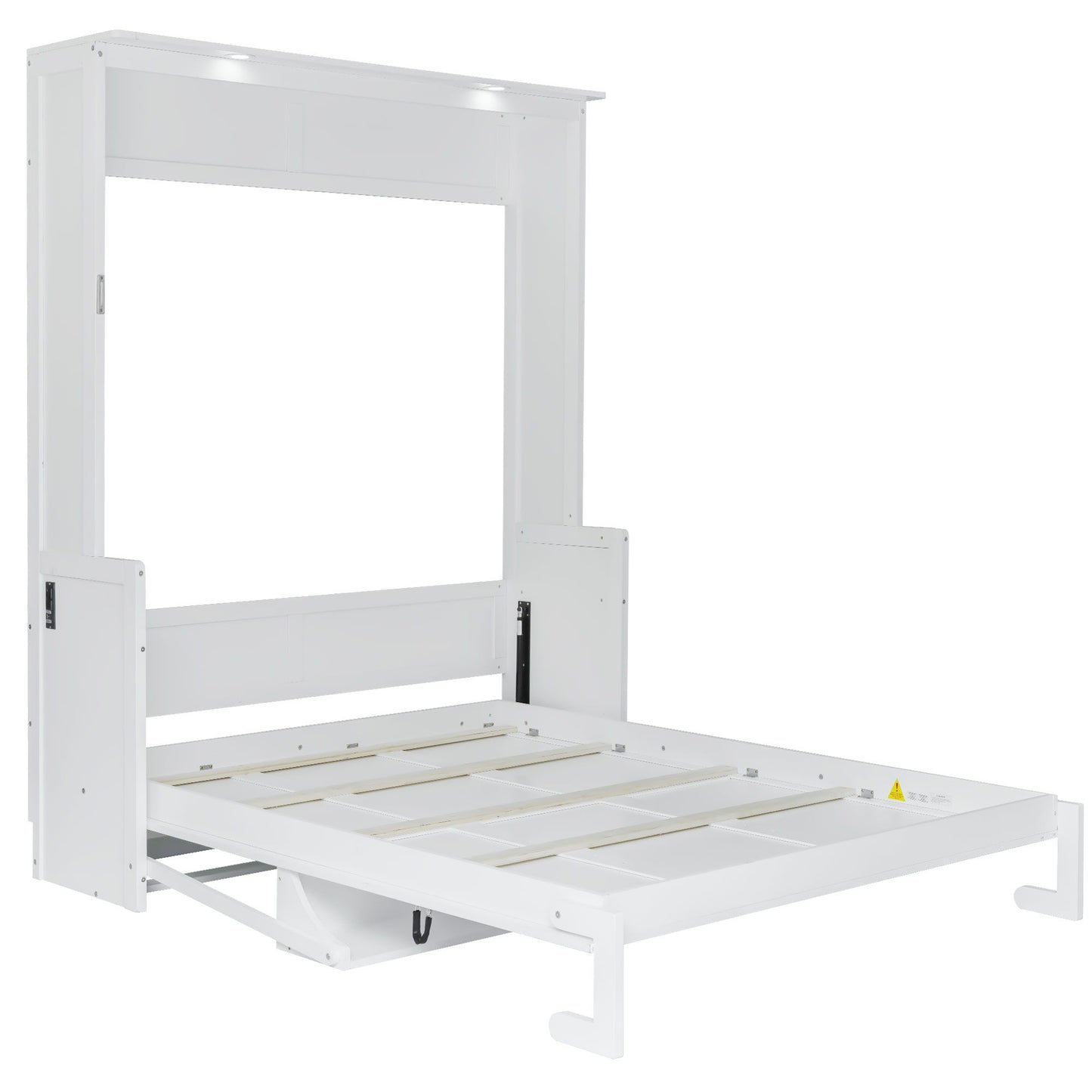 Murphy Bed With Desk, LED Lights & USB Charging Station - The Sleep Loft - Online Mattress Showroom NYC