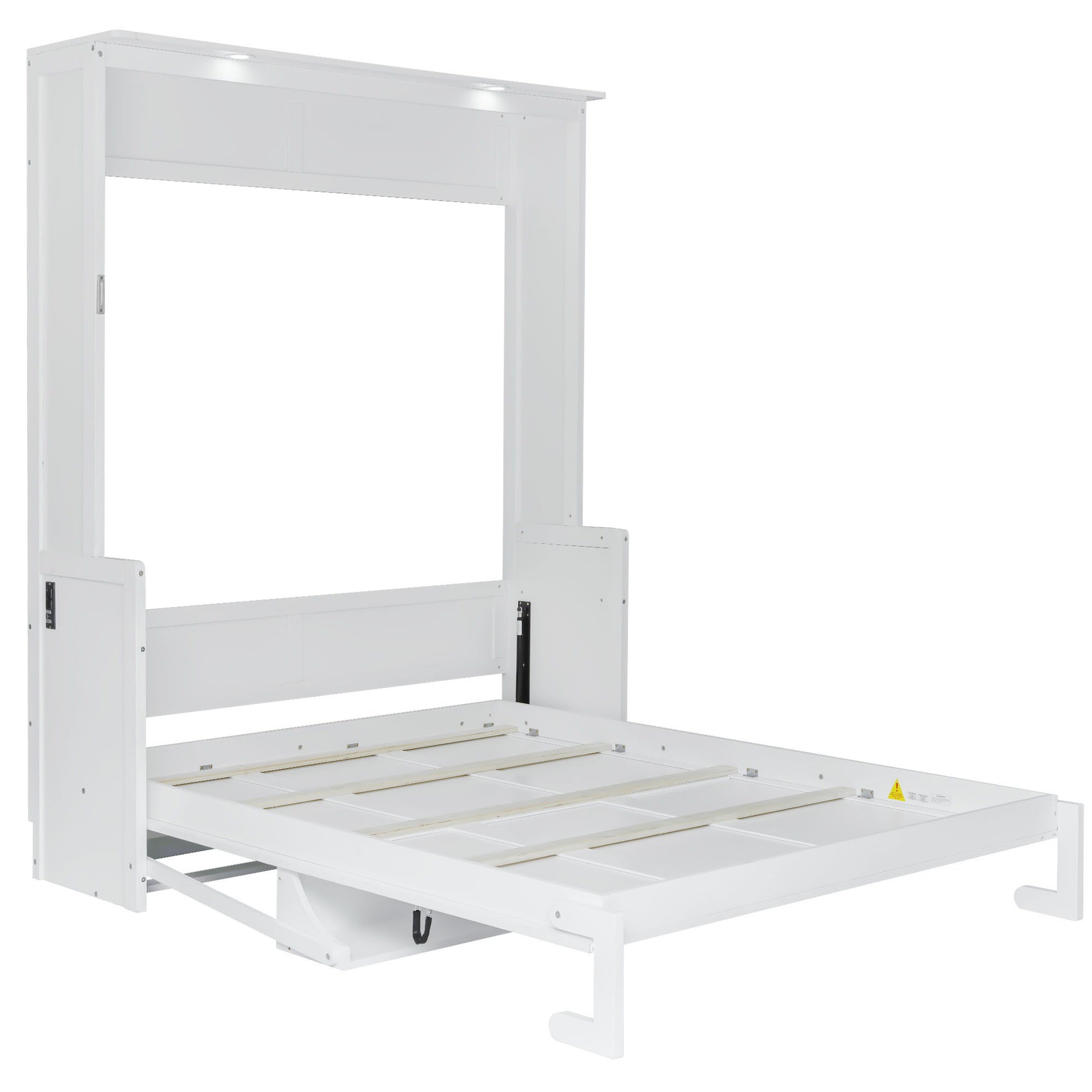 Murphy Bed With Desk, LED Lights & USB Charging Station - The Sleep Loft - Online Mattress Showroom NYC