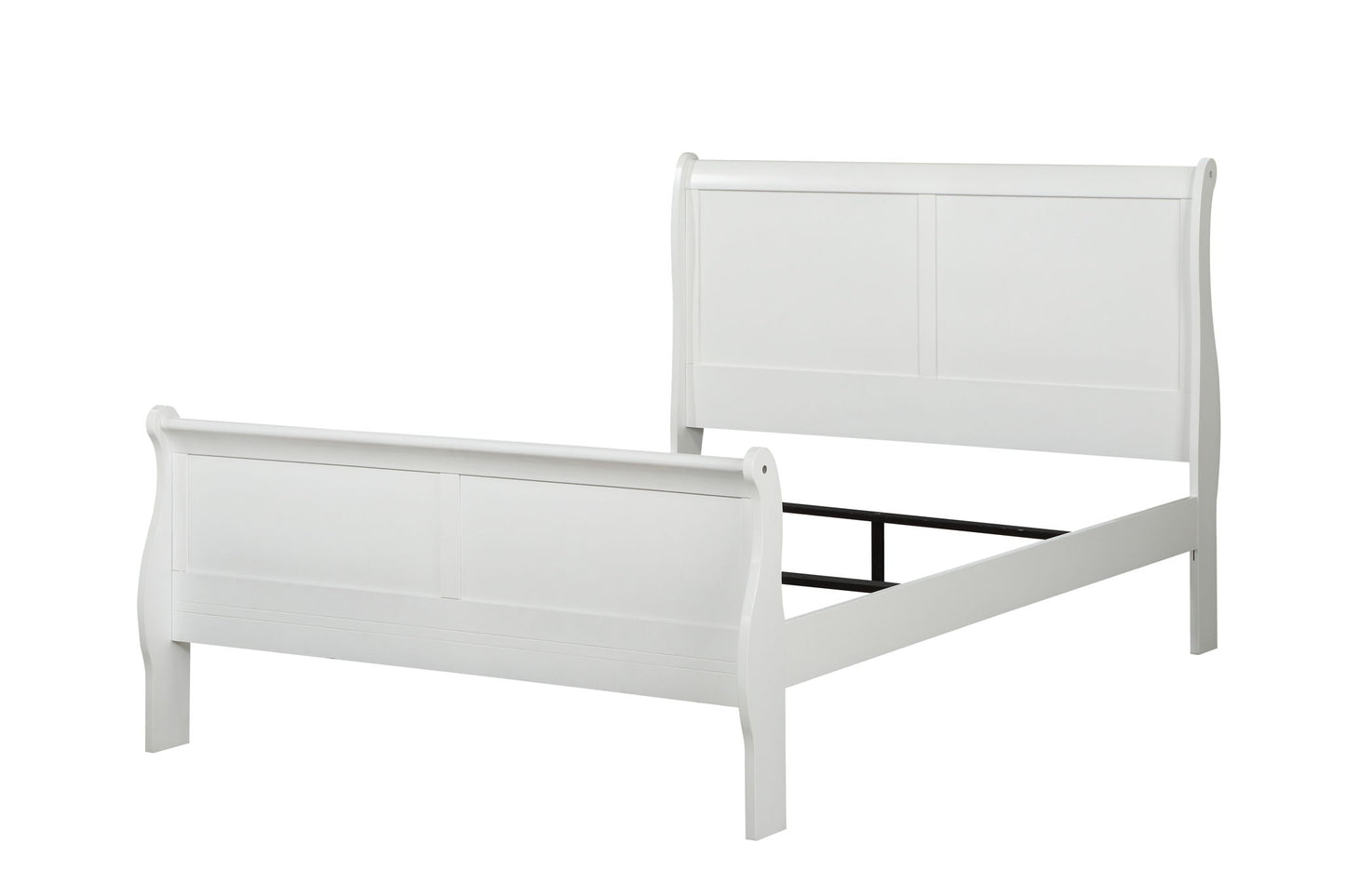 Louis Philippe - Sleigh Style Bed - The Sleep Loft - Online Mattress Showroom NYC