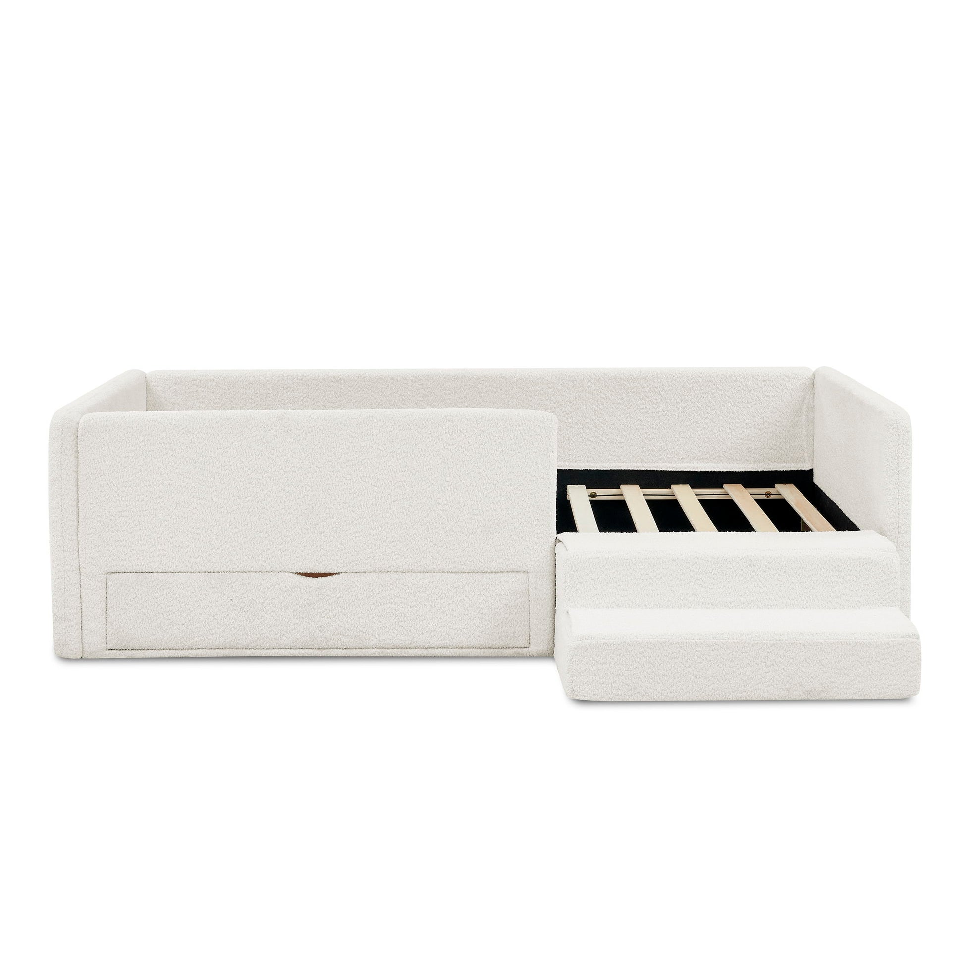 Safe Kids Bed With Guardrails And Storage - The Sleep Loft - Online Mattress Showroom NYC