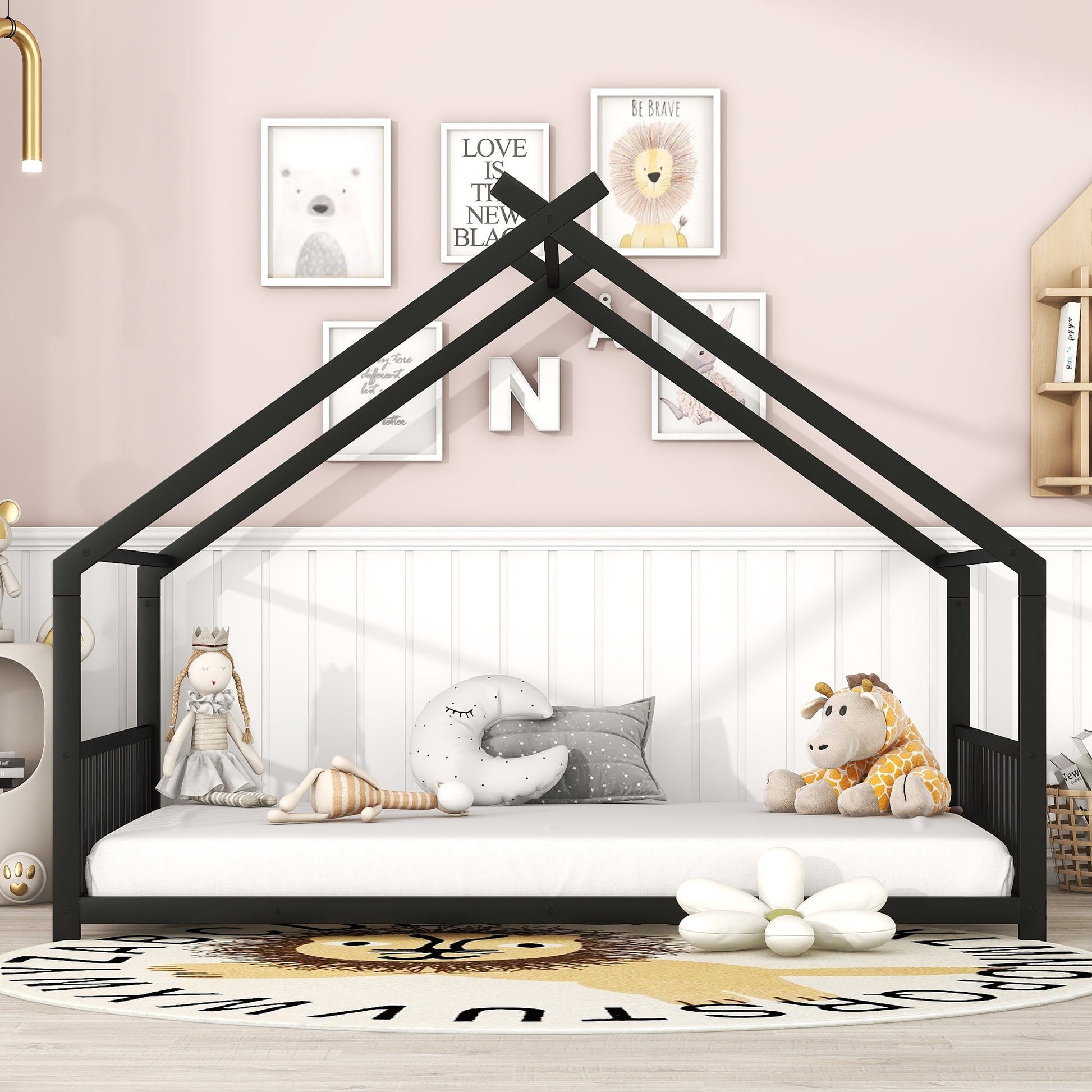 Metal House Bed - The Sleep Loft - Online Mattress Showroom NYC