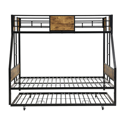 Modern Metal Bunk Bed With Dual Side Ladder And Metal Desig - The Sleep Loft - Online Mattress Showroom NYC