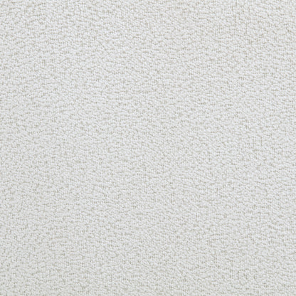 Remuda Boucle Upholstered Round Storage Ottoman Ivory