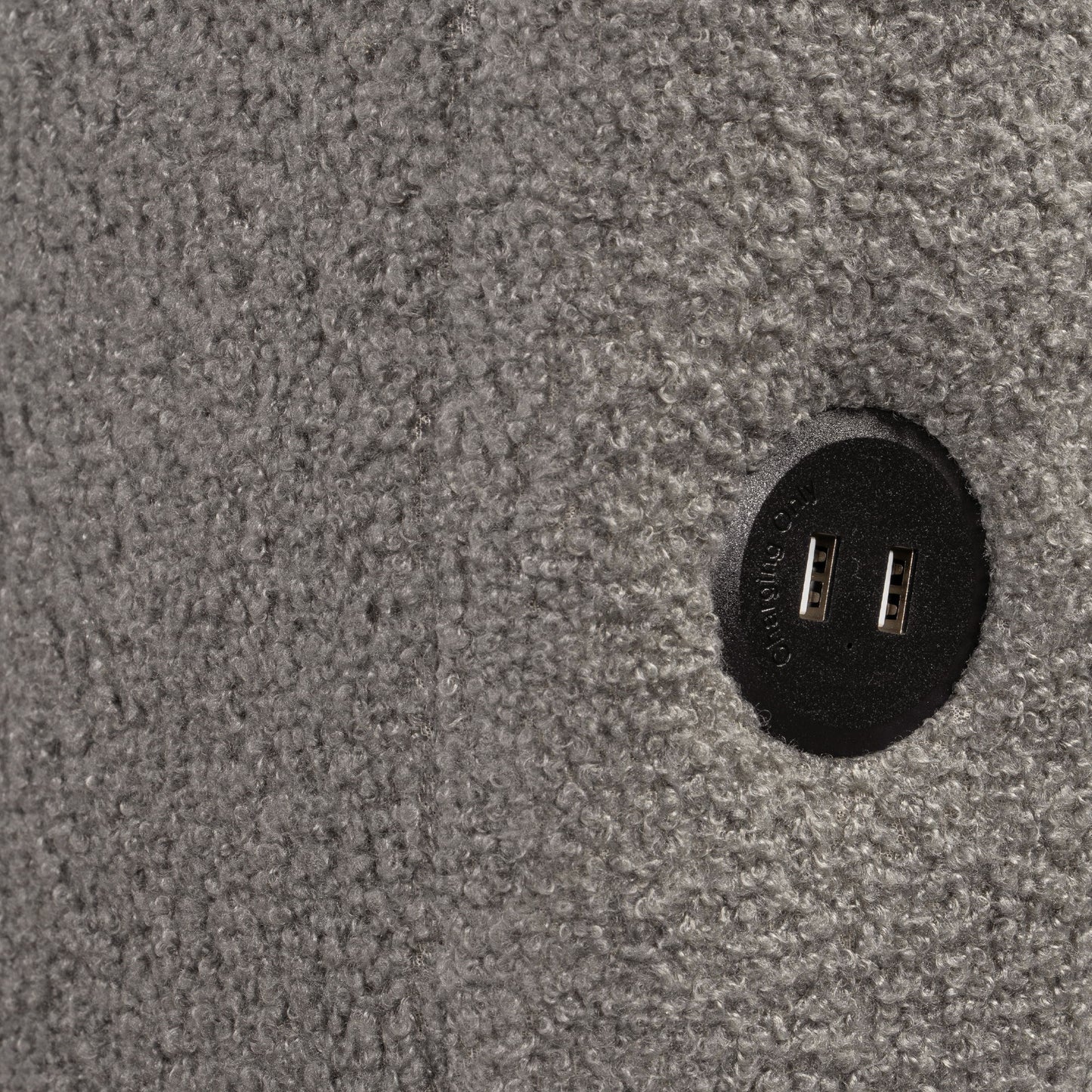 Upholstered Platform Bed With USB Charging