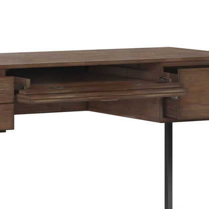 Richmond - Desk - Rustic Natural Aged Brown - The Sleep Loft - Online Mattress Showroom NYC