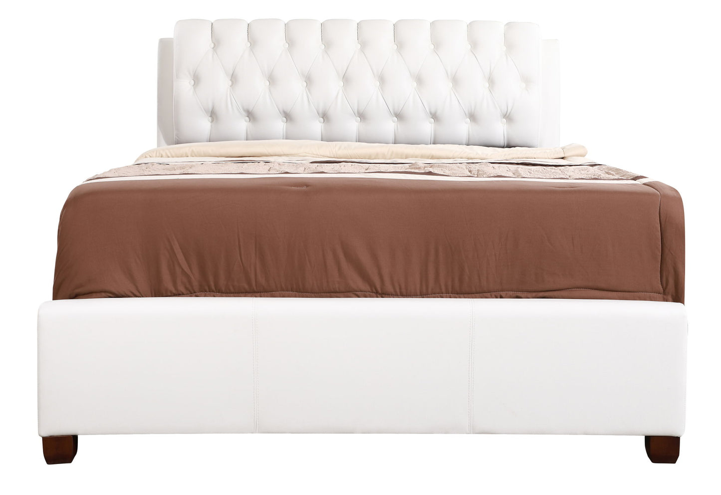 Tufted Upholstered Bed - The Sleep Loft - Online Mattress Showroom NYC