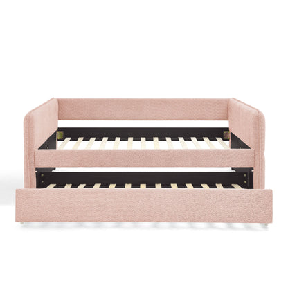 Upholstered Daybed With Pop Up Trundle - The Sleep Loft - Online Mattress Showroom NYC