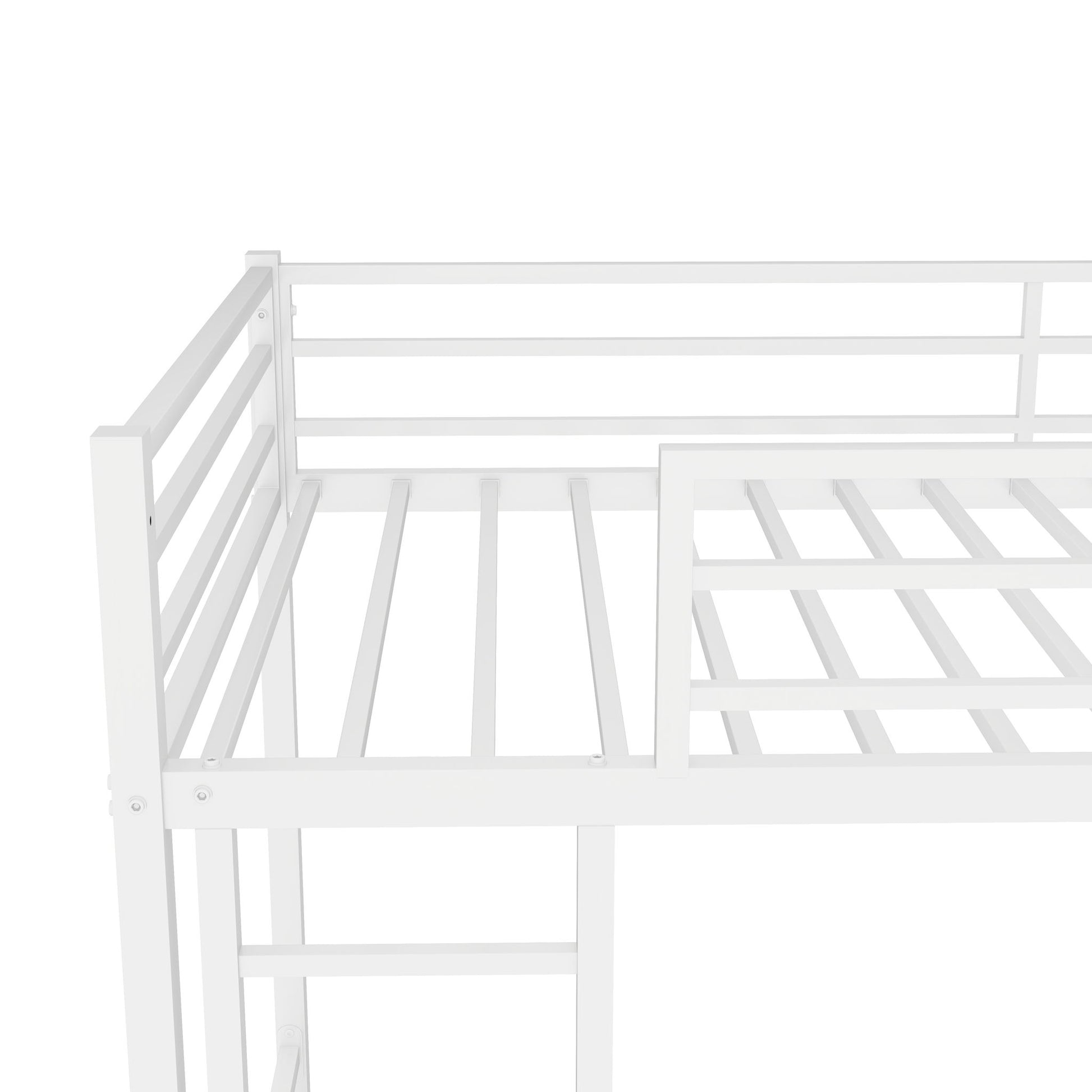 Bunk Bed With Noise Reduction And Safety Guardrail - The Sleep Loft - Online Mattress Showroom NYC