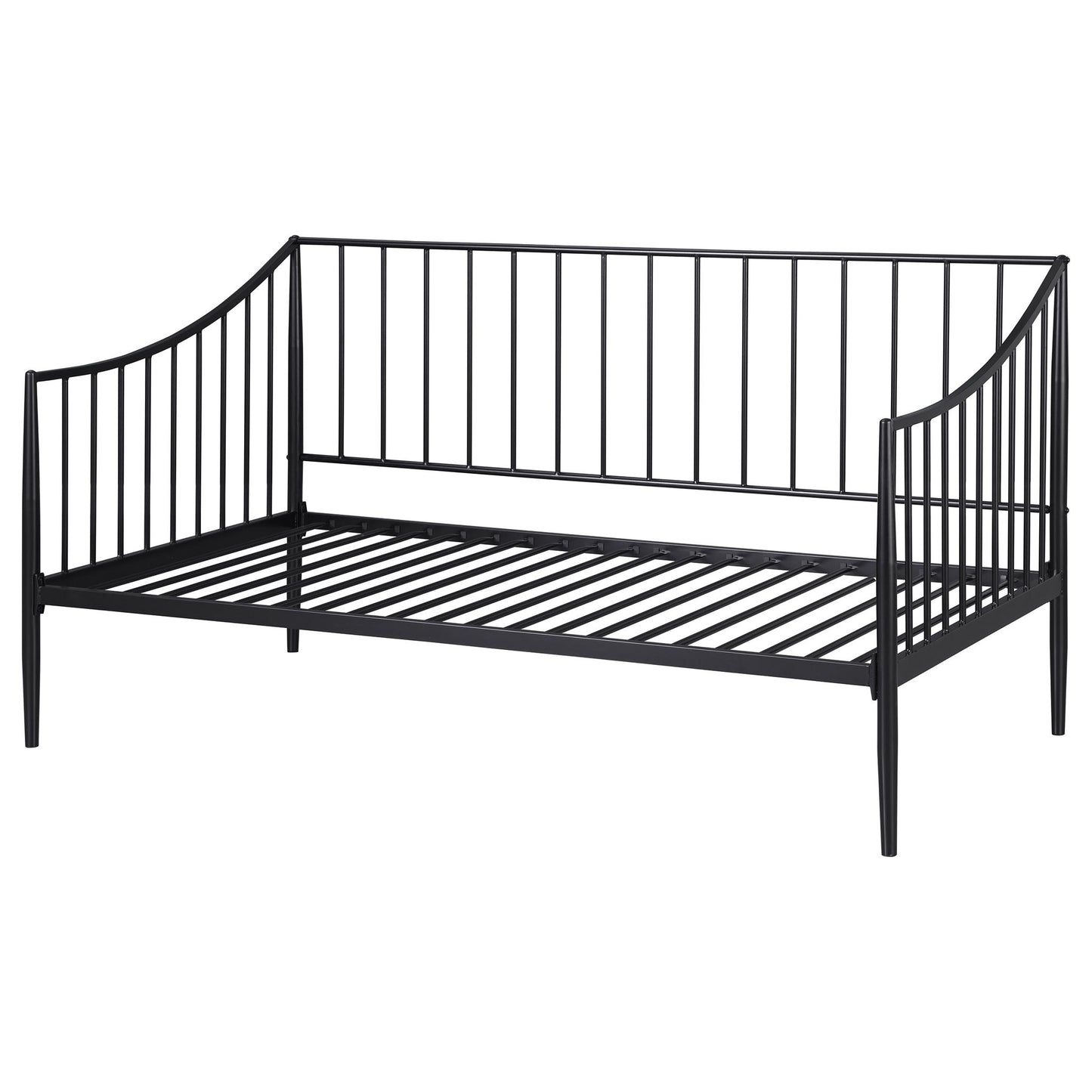 Jeremy - Twin Daybed Frame With Storage - Black - The Sleep Loft - Online Mattress Showroom NYC