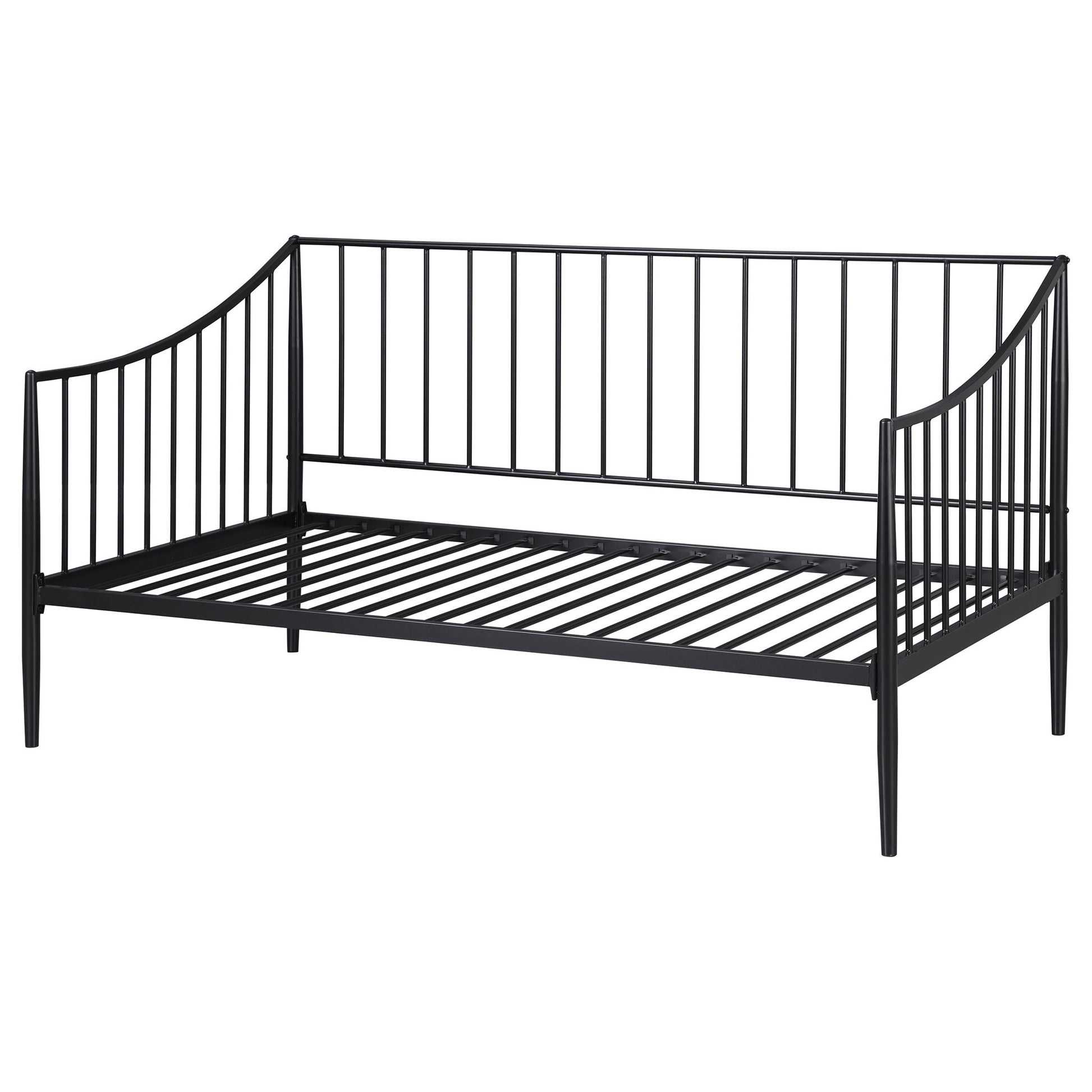 Jeremy - Twin Daybed Frame With Storage - Black - The Sleep Loft - Online Mattress Showroom NYC