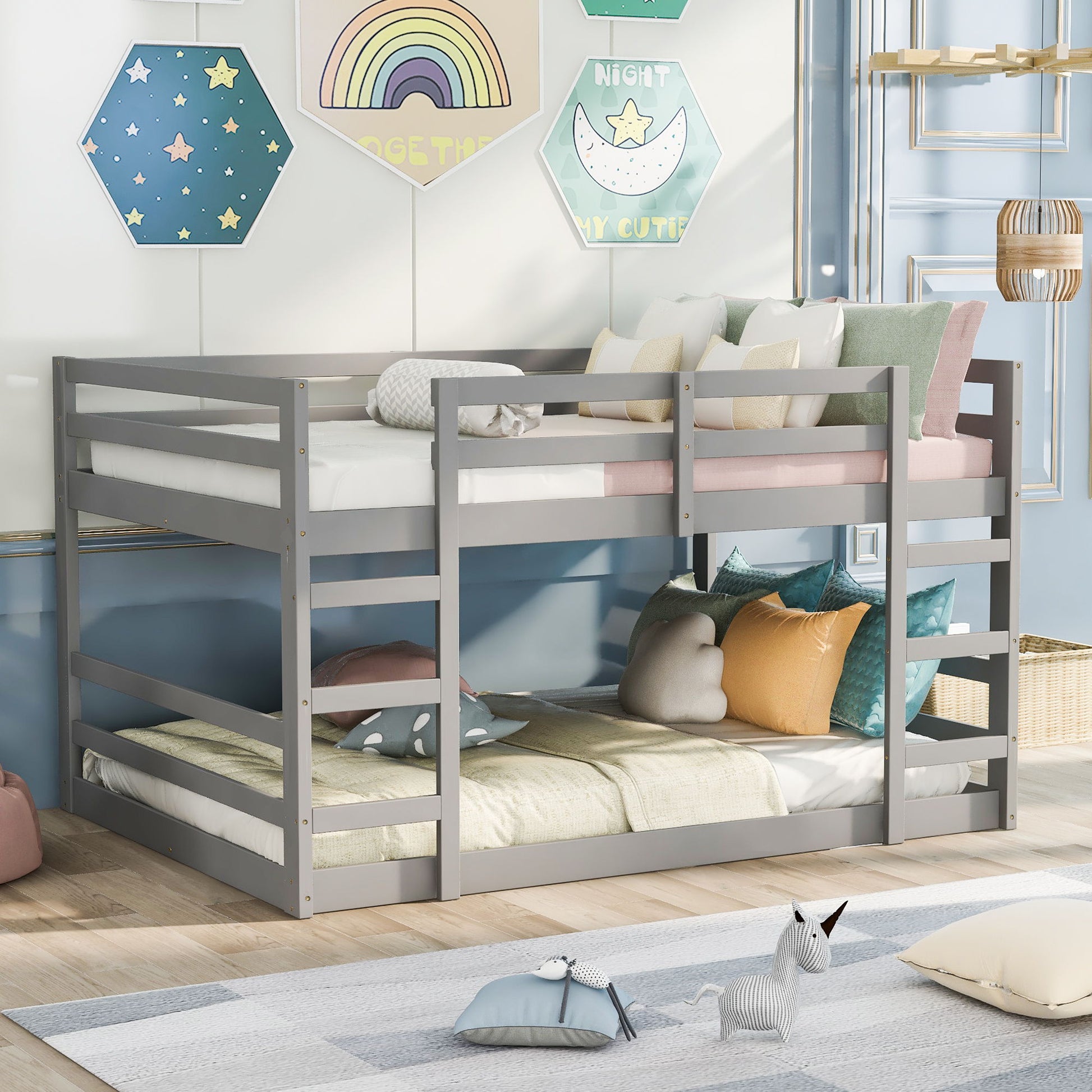 Solid Construction, Bunk Bed With Ladder - The Sleep Loft - Online Mattress Showroom NYC
