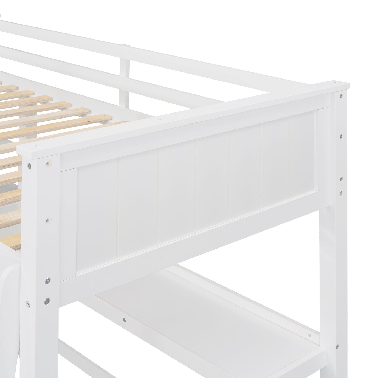 Loft Bed With Drawers With Desk And Shelves - The Sleep Loft - Online Mattress Showroom NYC