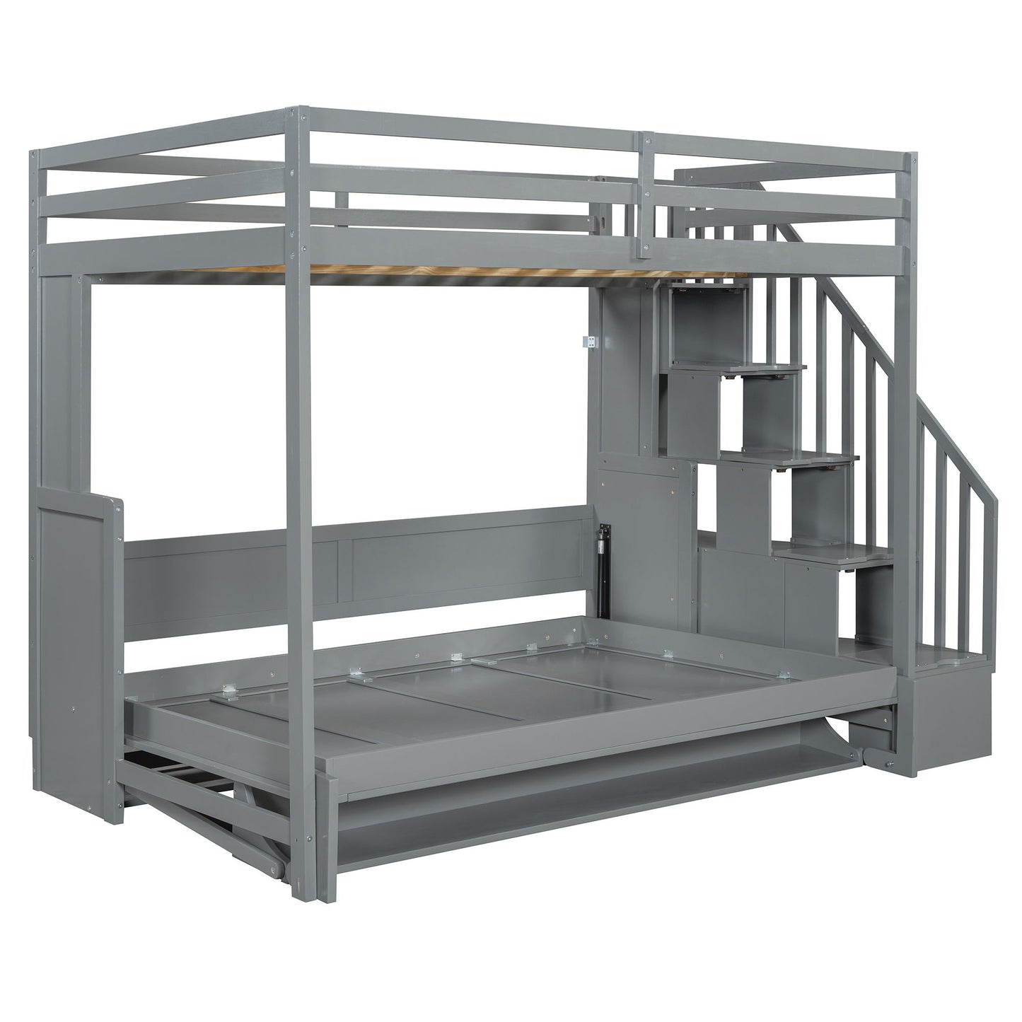 Murphy Bed With Smart Hydraulic System And Desk Design - The Sleep Loft - Online Mattress Showroom NYC