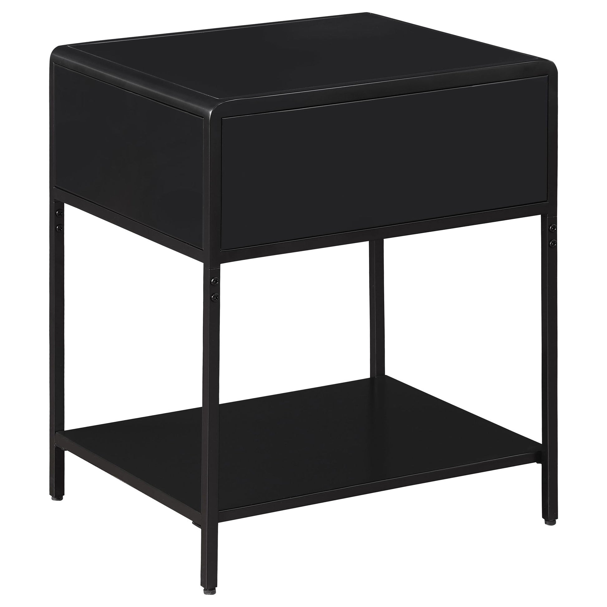 Duncan - 1 Drawer Bedside Table - The Sleep Loft - Online Mattress Showroom NYC