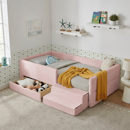 Safe Kids Bed With Guardrails And Storage - The Sleep Loft - Online Mattress Showroom NYC