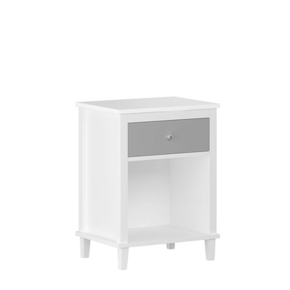 Nightstand With 1 Drawer 1 Shelf - The Sleep Loft - Online Mattress Showroom NYC