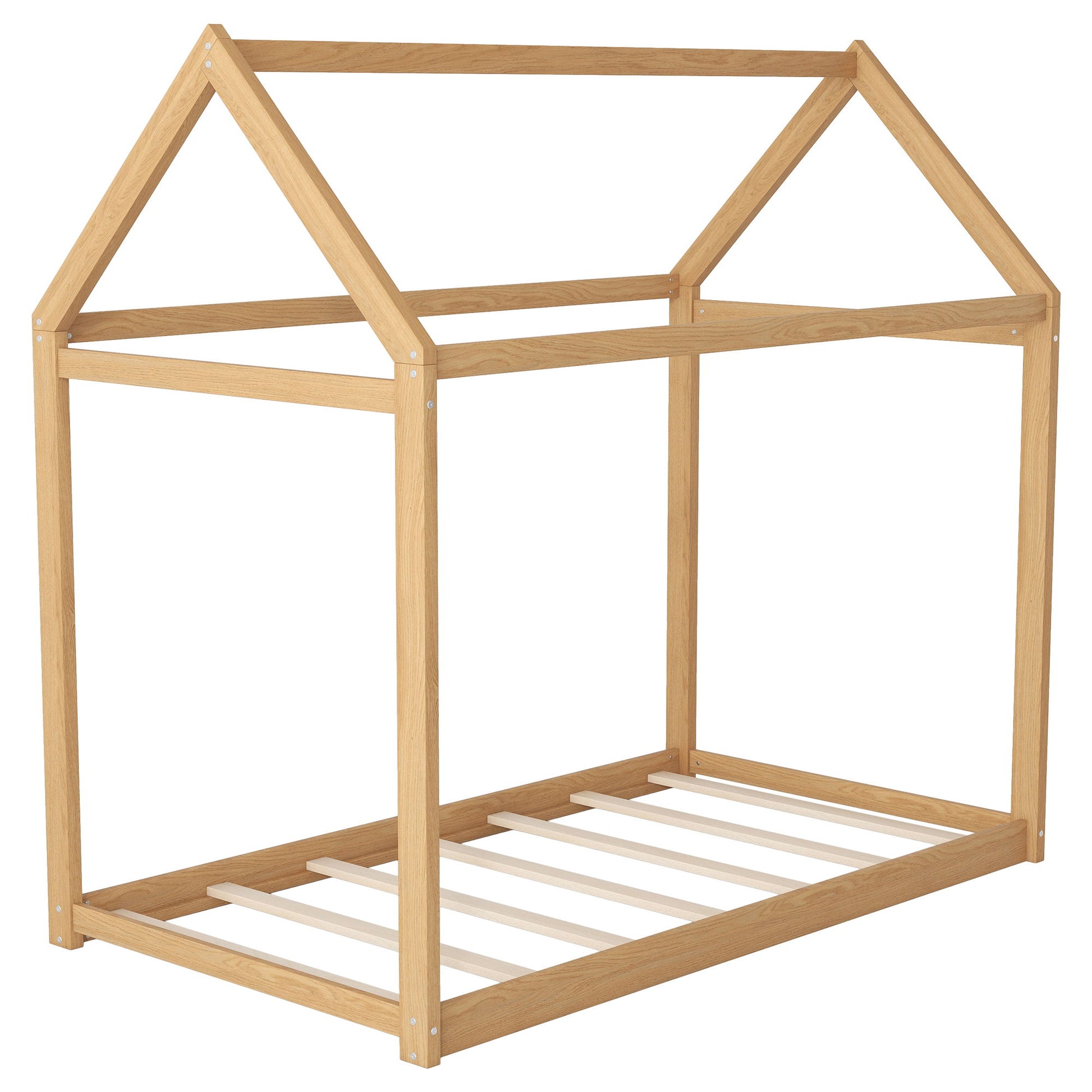 Wooden House Shaped Bed - The Sleep Loft - Online Mattress Showroom NYC