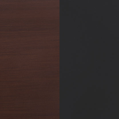 Zimmerlee 2-drawer Side Table with Shelf Rust Brown