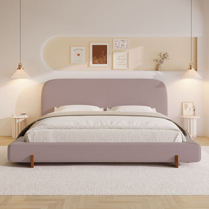 Elegant Upholstered Bed Frame - The Sleep Loft - Online Mattress Showroom NYC