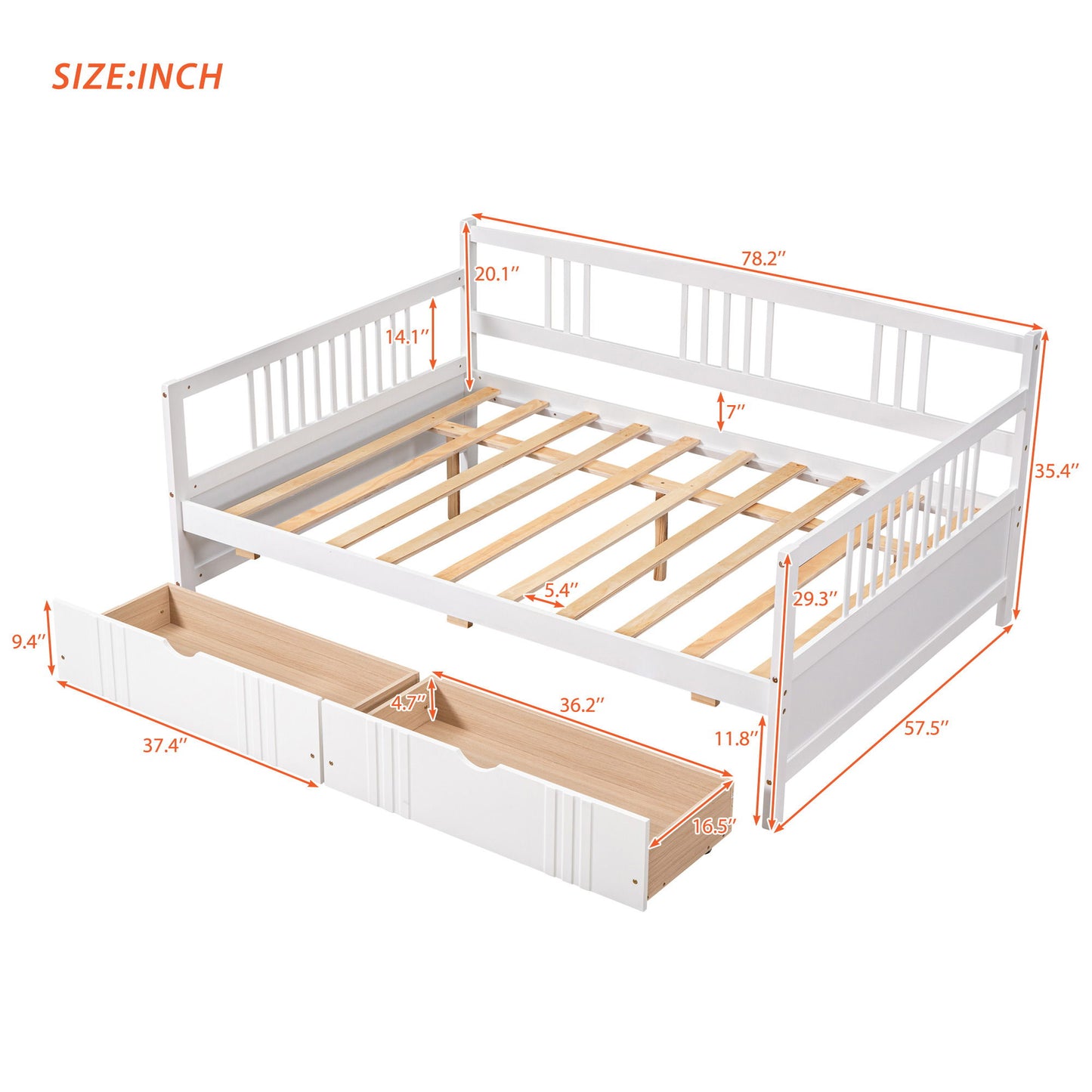 Multifunctional Modern Daybed - The Sleep Loft - Online Mattress Showroom NYC