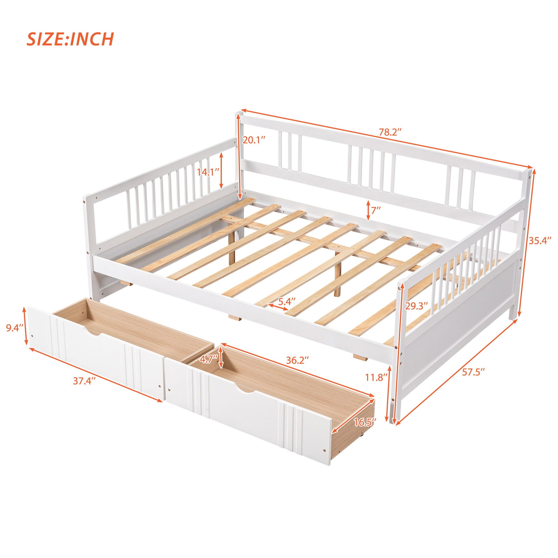 Multifunctional Modern Daybed - The Sleep Loft - Online Mattress Showroom NYC
