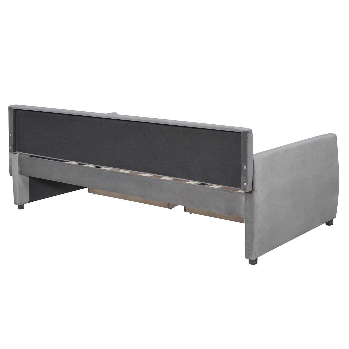 Upholstered Daybed With Slat Support - The Sleep Loft - Online Mattress Showroom NYC