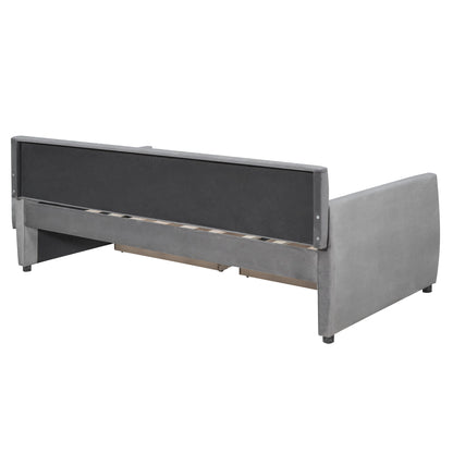 Upholstered Daybed With Slat Support - The Sleep Loft - Online Mattress Showroom NYC