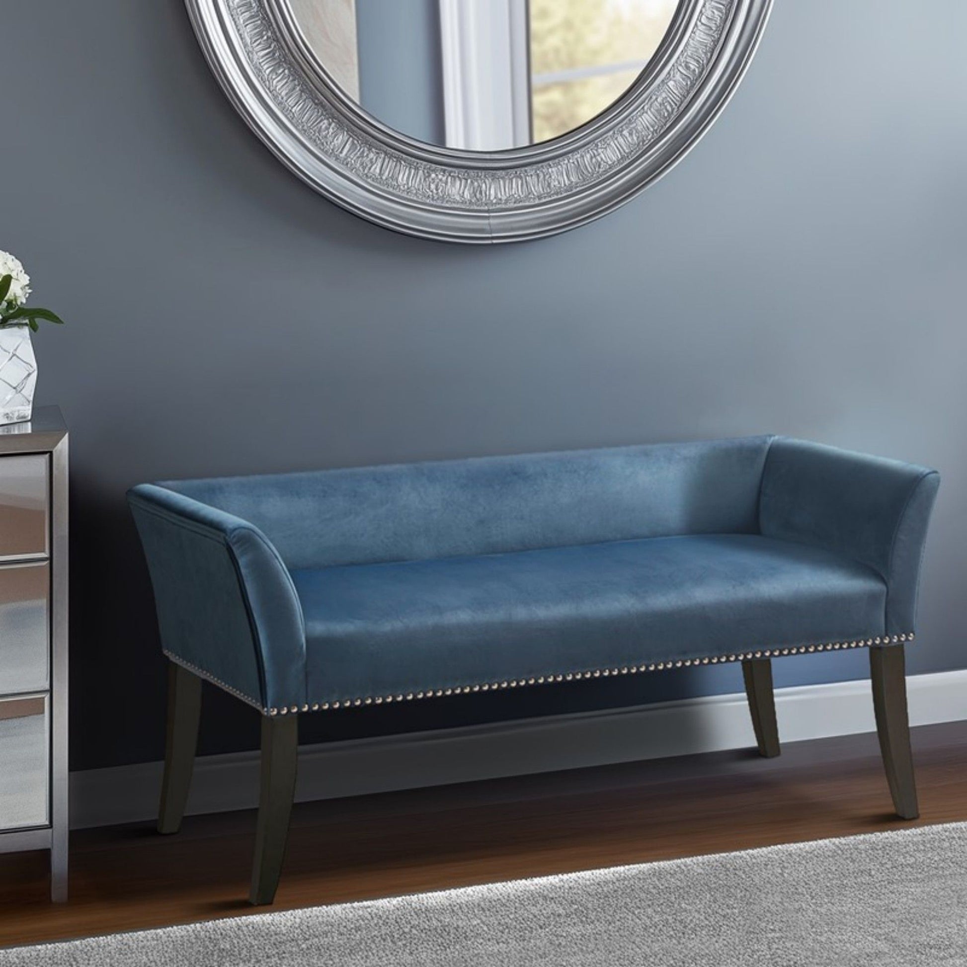 Welburn - Upholstered Bench - The Sleep Loft - Online Mattress Showroom NYC