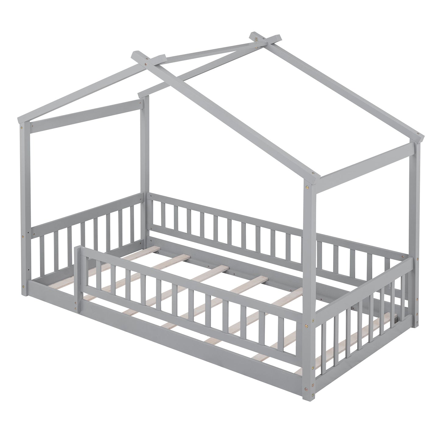 Bed House Bed Frame With Fence - The Sleep Loft - Online Mattress Showroom NYC