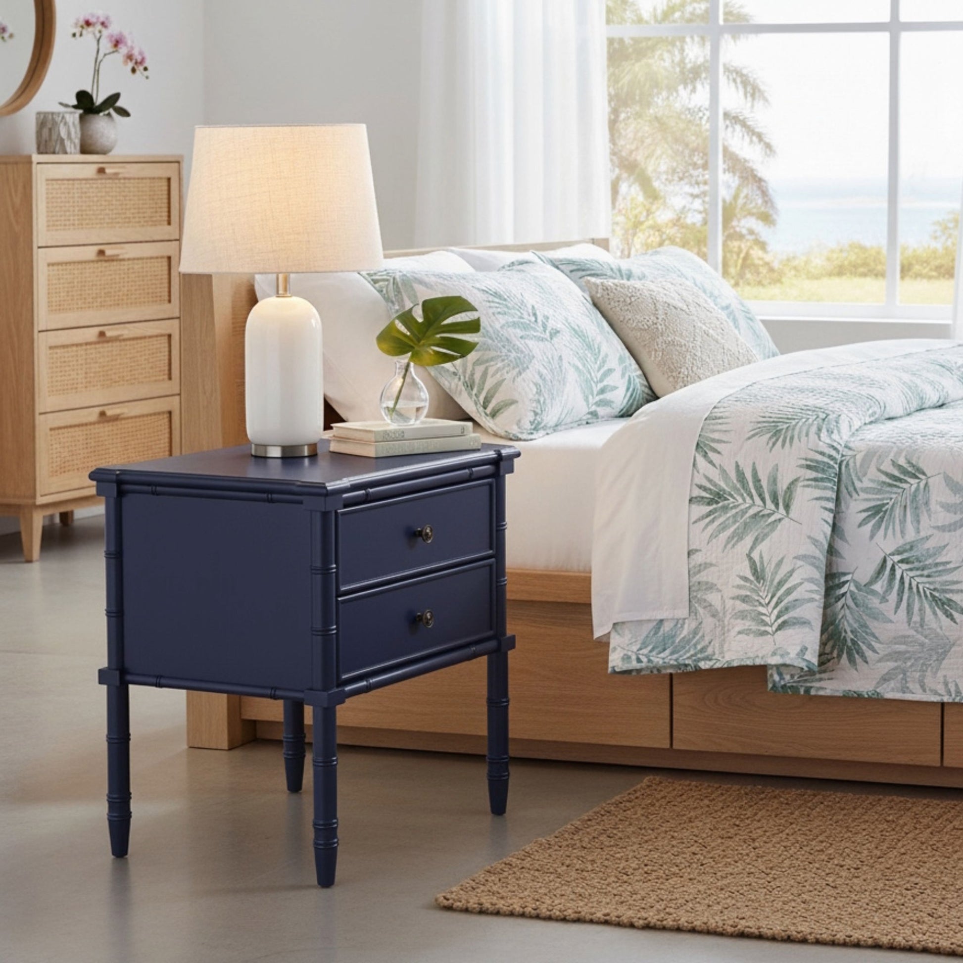 Emmett - 2 Drawer Nightstand - The Sleep Loft - Online Mattress Showroom NYC