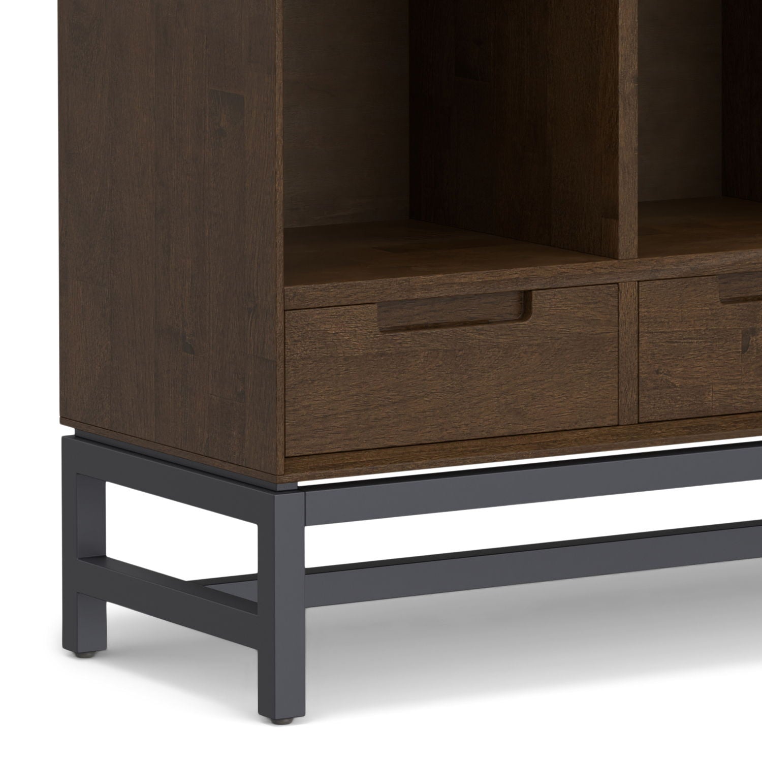 Banting - 9 Cube Bookcase With Drawers - Walnut Brown - The Sleep Loft - Online Mattress Showroom NYC