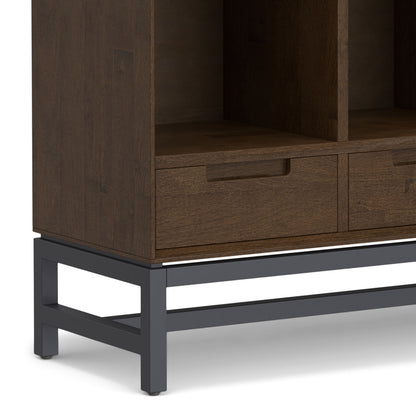 Banting - 9 Cube Bookcase With Drawers - Walnut Brown - The Sleep Loft - Online Mattress Showroom NYC