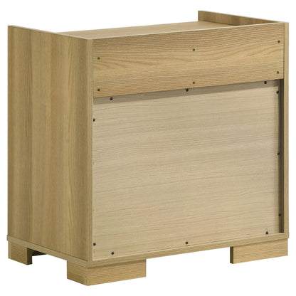 Lincoln - 2 Drawer Nightstand - Natural - The Sleep Loft - Online Mattress Showroom NYC