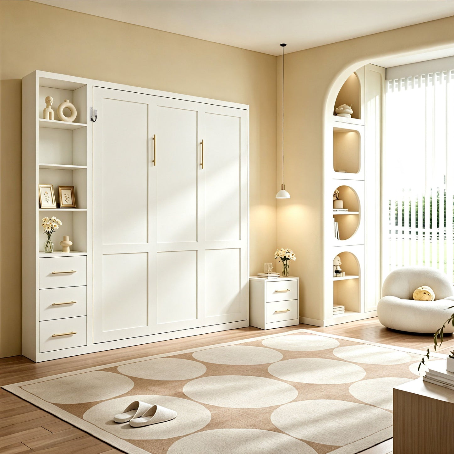 Folding Vertical Murphy Wall Bed - The Sleep Loft - Online Mattress Showroom NYC