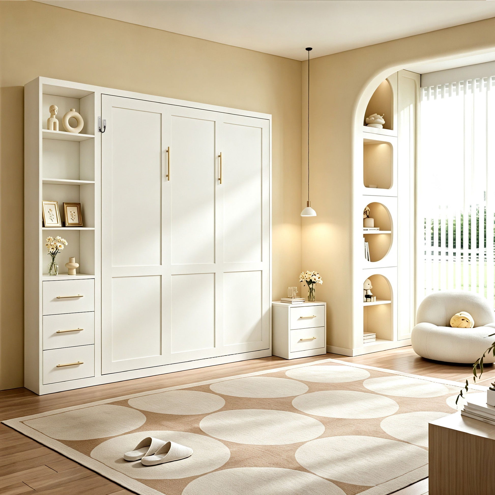 Folding Vertical Murphy Wall Bed - The Sleep Loft - Online Mattress Showroom NYC