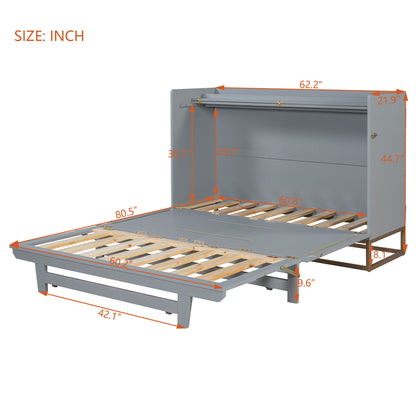 Murphy Bed With Iron Legs, Modern Design - The Sleep Loft - Online Mattress Showroom NYC