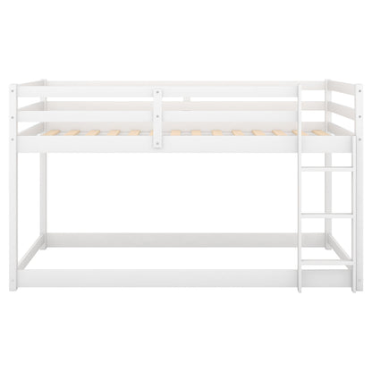 Floor Bunk Bed With Ladder - The Sleep Loft - Online Mattress Showroom NYC