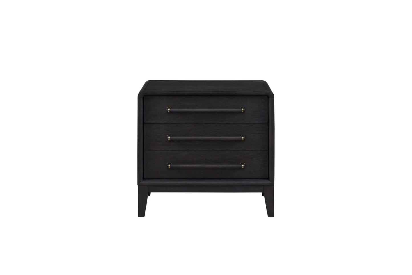 3 Drawer Nightstand With USB - Black - The Sleep Loft - Online Mattress Showroom NYC