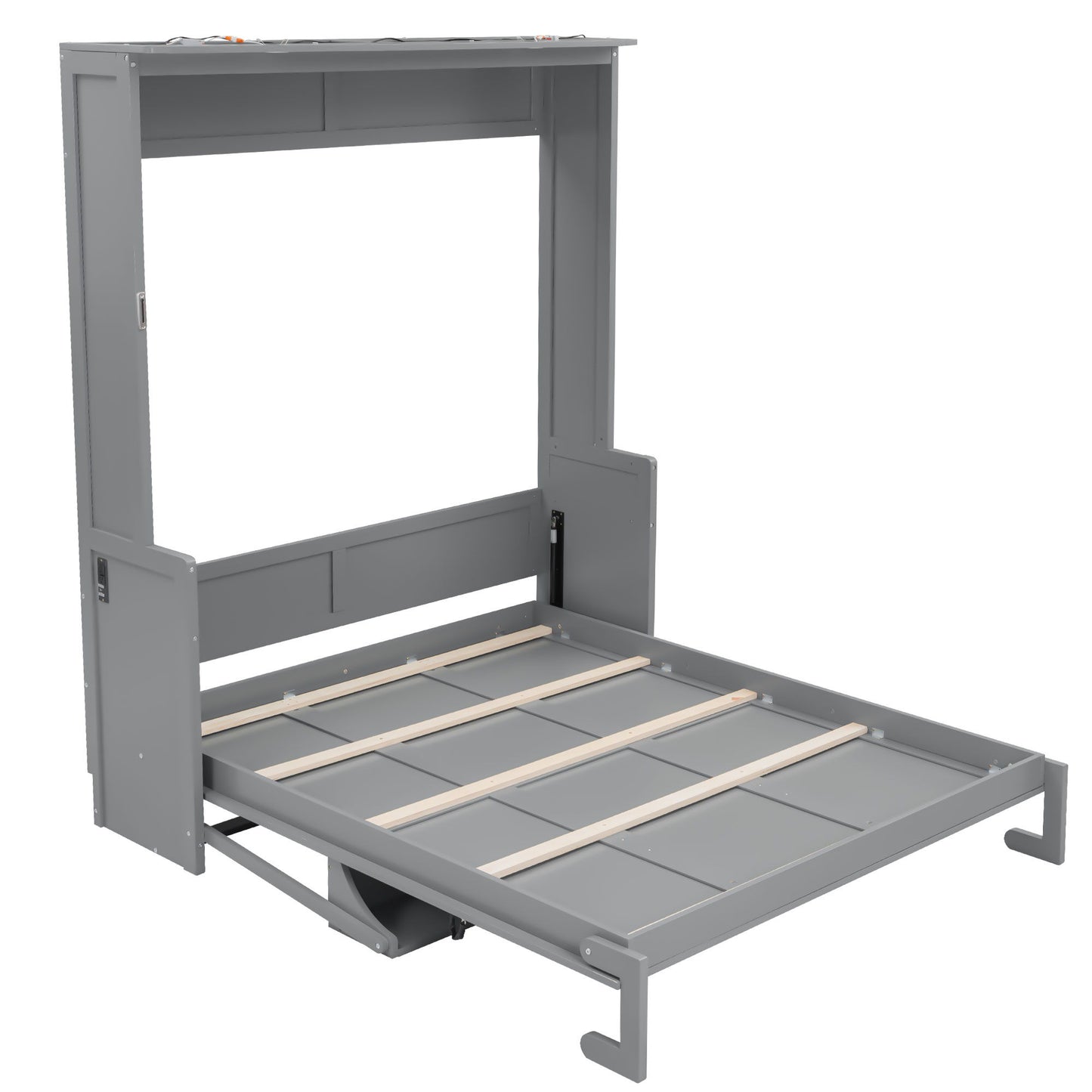 Murphy Bed With Desk, LED Lights & USB Charging Station - The Sleep Loft - Online Mattress Showroom NYC