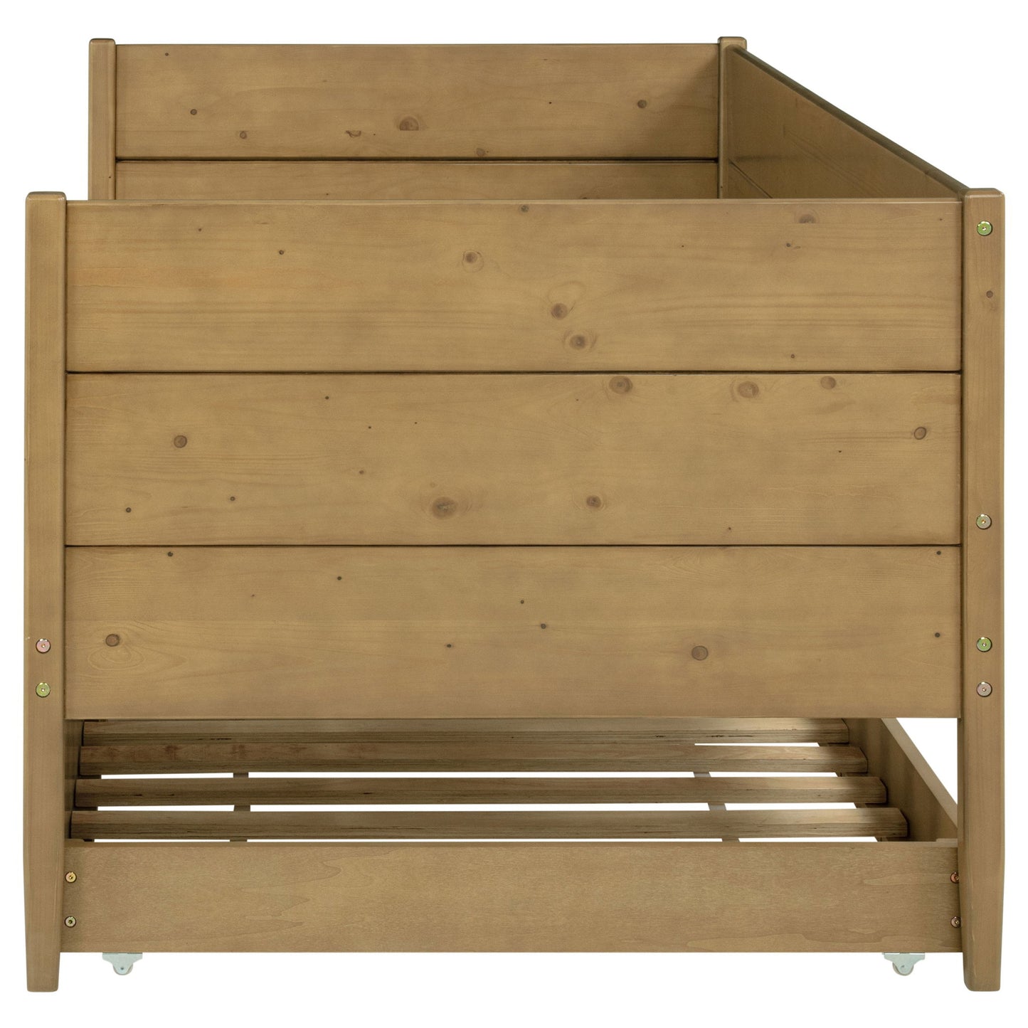 Stewart - Twin Daybed With Trundle - Natural - The Sleep Loft - Online Mattress Showroom NYC
