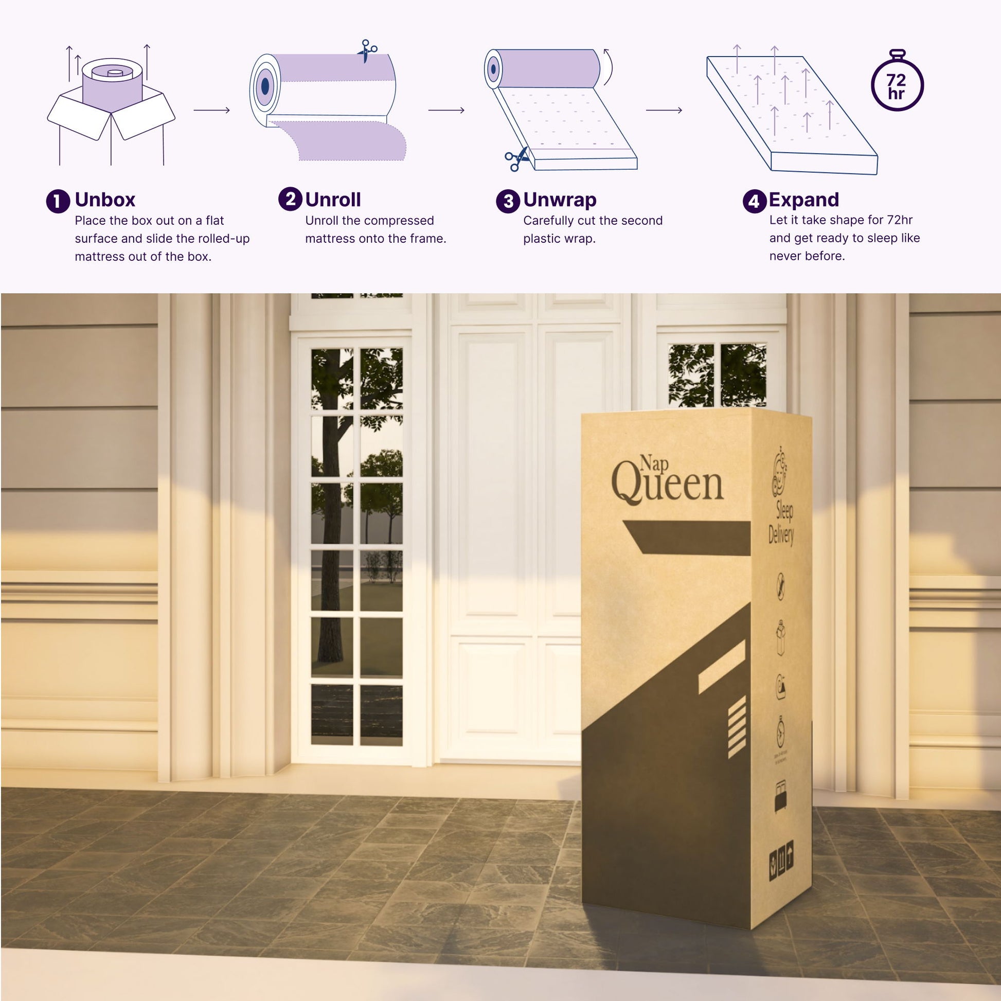 Isabella - 14" Hybrid Pillow Top Mattress - The Sleep Loft - Online Mattress Showroom NYC