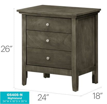 3 Drawer Nightstand & Dove Tailed Drawers - The Sleep Loft - Online Mattress Showroom NYC