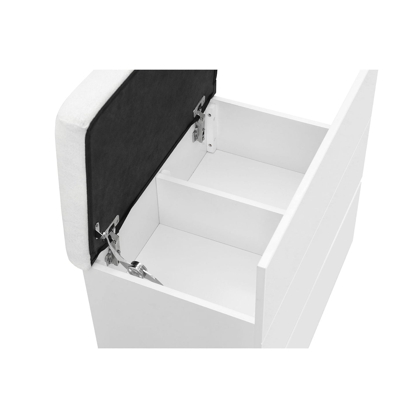 Elisa - Vanity Set With Stool And LED Bulbs - The Sleep Loft - Online Mattress Showroom NYC