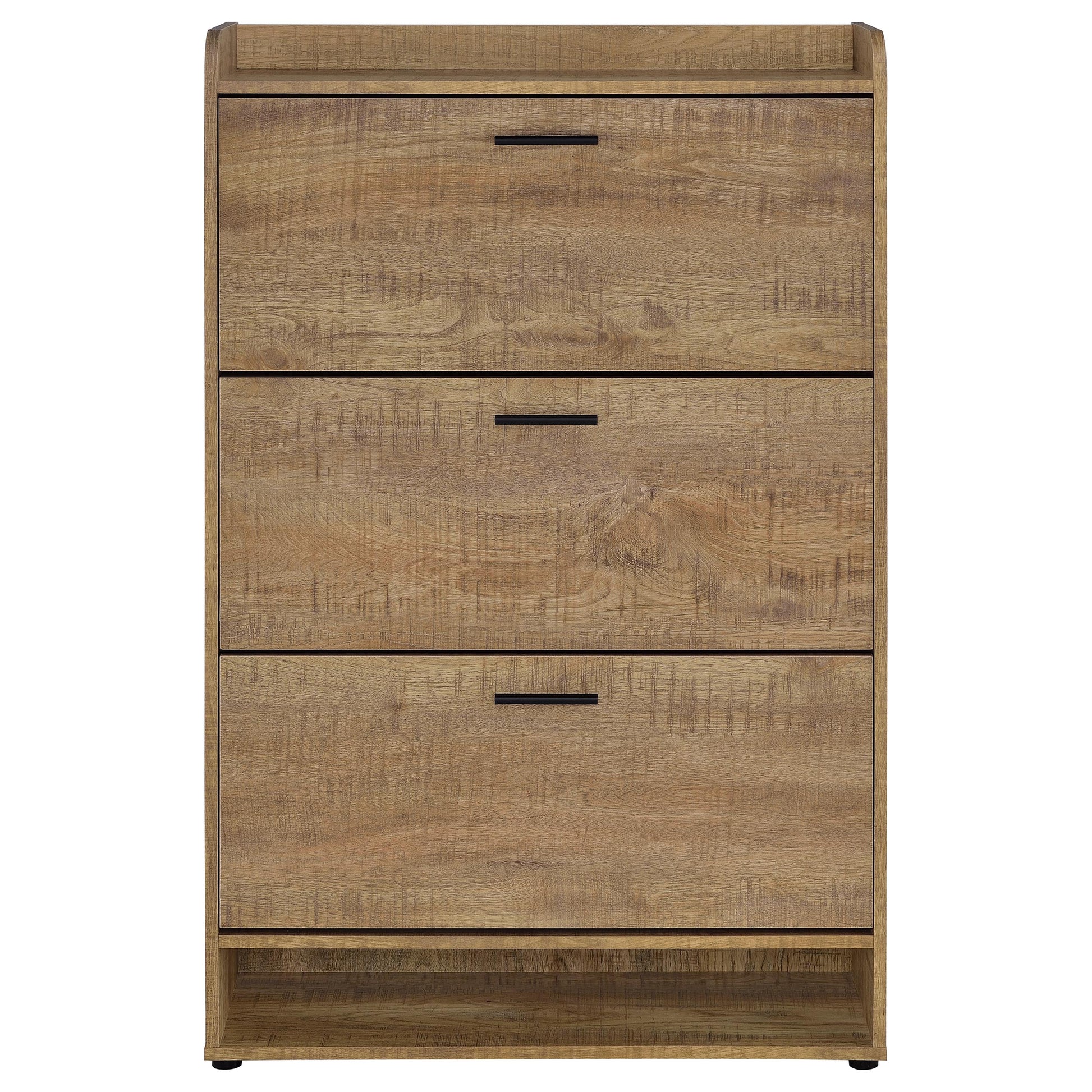 Denia 3-tier Engineered Wood Shoe Cabinet Mango