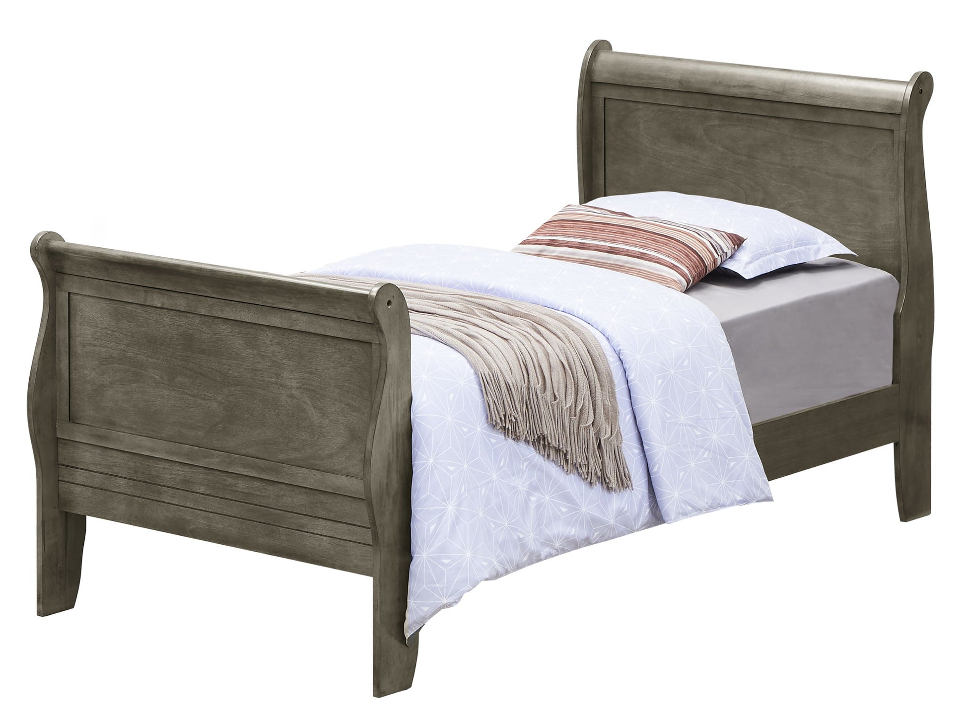 Panel Sleigh Bed - The Sleep Loft - Online Mattress Showroom NYC